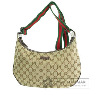 Gucci Sherry shoulder bag beige brown GG canvas